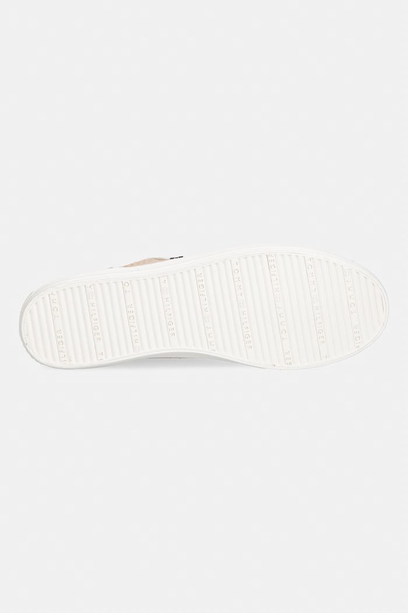 Tommy Hilfiger TH CHIC FOXING SNEAKER tenisówki damskie FW0FW09171 beżowy