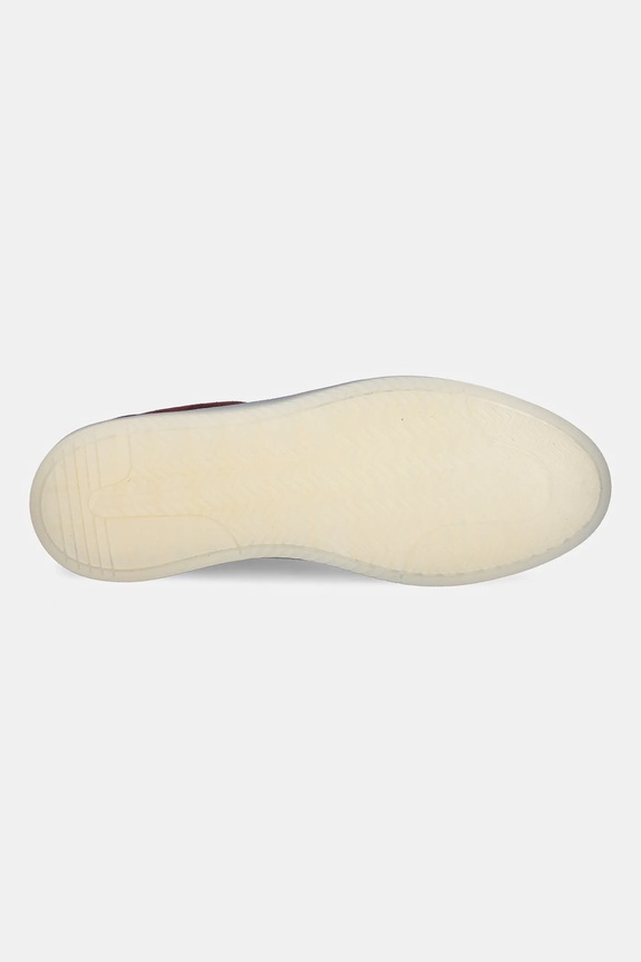 Tory Burch sneakersy zamszowe Phoenix Sneaker 166688.600 bordowy