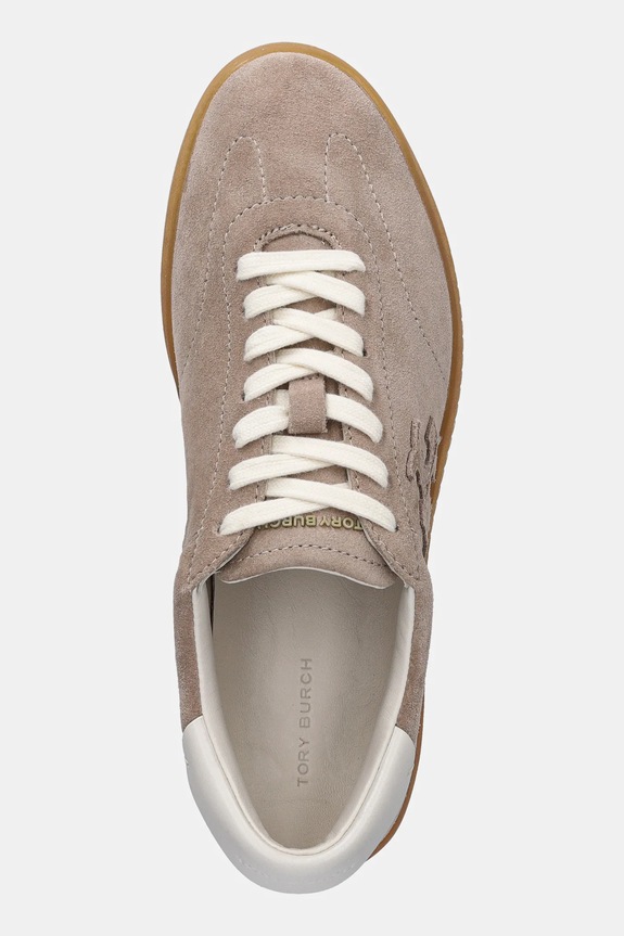 Σουέτ sneakers Tory Burch Phoenix Sneaker μπεζ 166688.650