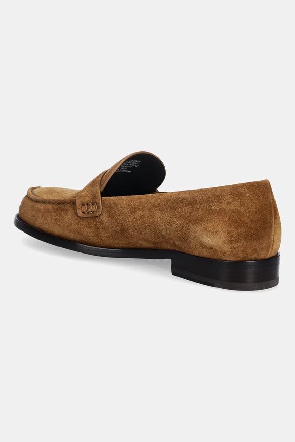 Obuv Semišové mokasíny Tory Burch Classic Penny Loafer 178119.200 hnedá