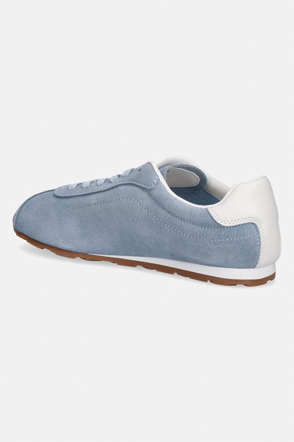 Scarpe Tommy Hilfiger TH BELLA LOW RUNNER SUEDE sneakers da donna in scamoscio FW0FW09189 blu