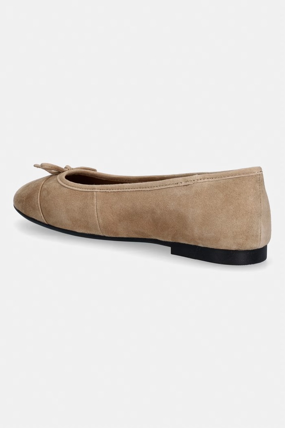 Scarpe Tommy Hilfiger ballerine in scamoscio HILFIGER SUEDE BALLERINA FW0FW09357 beige