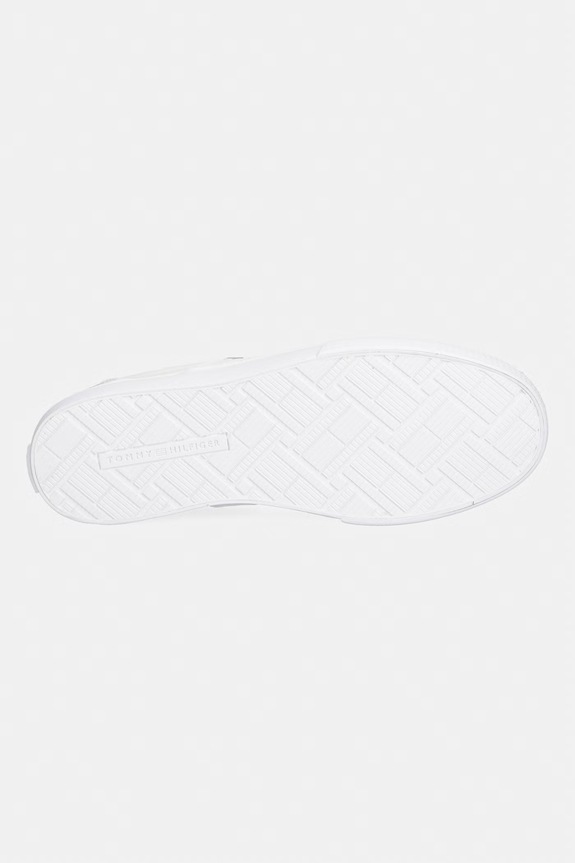 Tommy Hilfiger TH LOW PROFILE SLIP ON tenisky dětské FW0FW09103 bílá