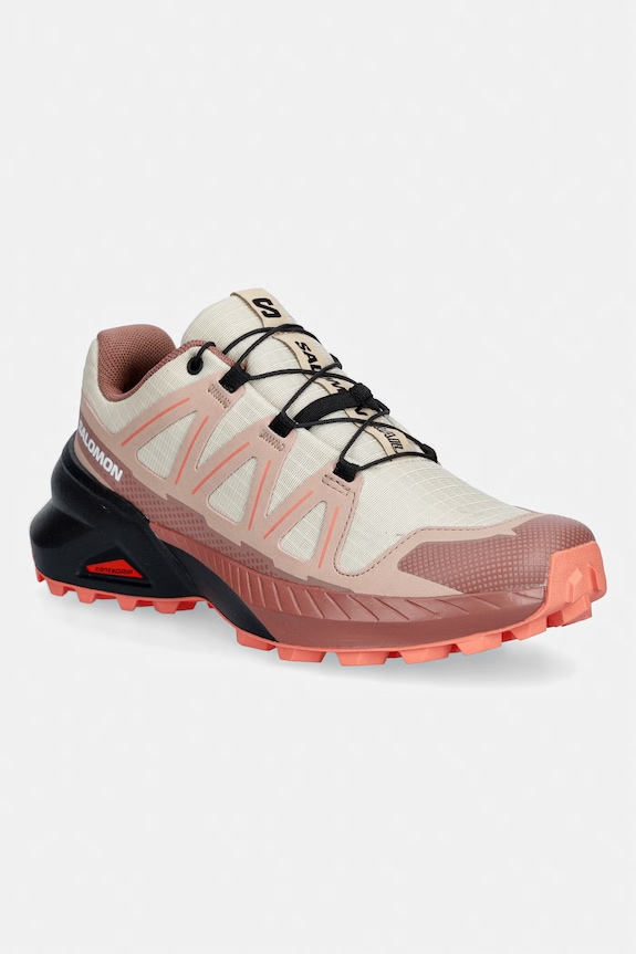 Αθλητικά παπούτσια Salomon SPEEDCROSS PEAK συνθετικό μπεζ L47790400