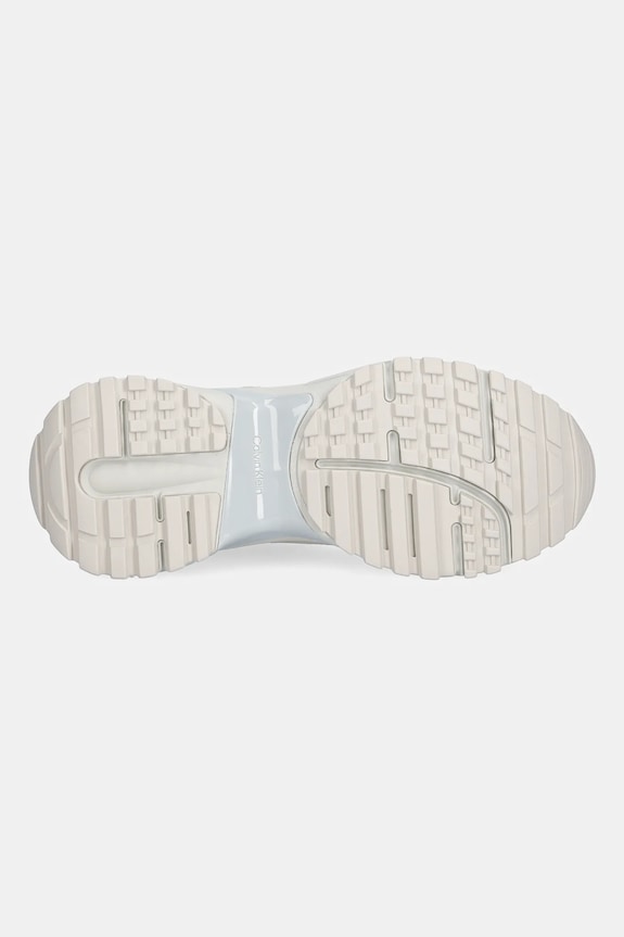 Sneakers Calvin Klein HIKE RUNNER LACE UP TECHMIX YW0YW02030 λευκό