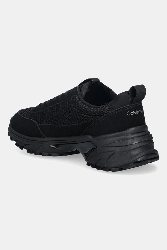 Παπούτσια Sneakers Calvin Klein HIKE RUNNER LACE UP TECHMIX YW0YW02030 μαύρο