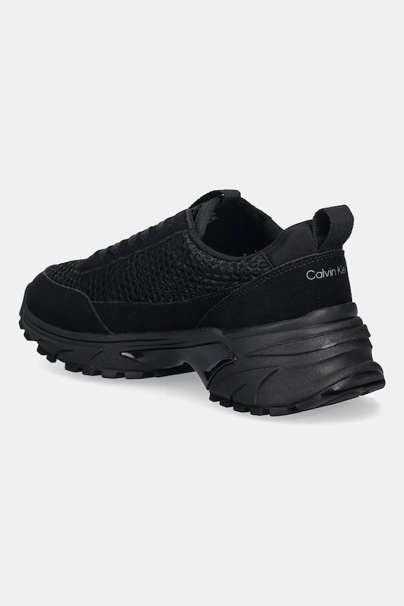 Παπούτσια Sneakers Calvin Klein HIKE RUNNER LACE UP TECHMIX YW0YW02030 μαύρο