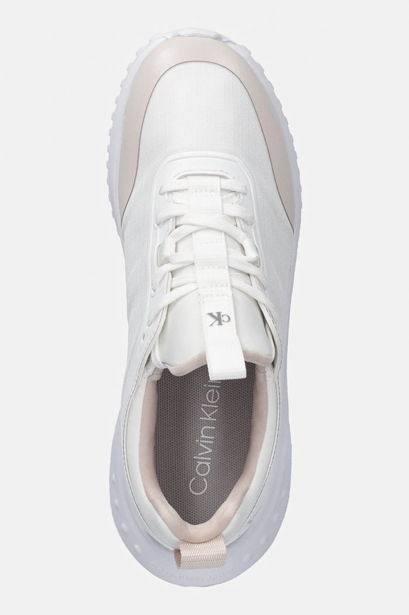 Tenisice Calvin Klein EVA RUNNER LACEUP SOCK MAT MIX bijela YW0YW02064
