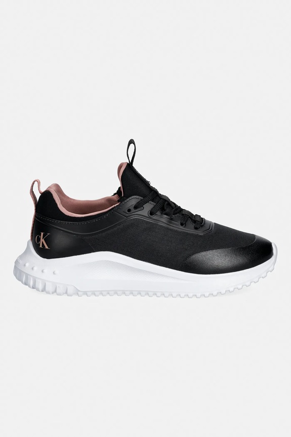 Calvin Klein sneakersy EVA RUNNER LACEUP SOCK MAT MIX YW0YW02064 czarny SS26