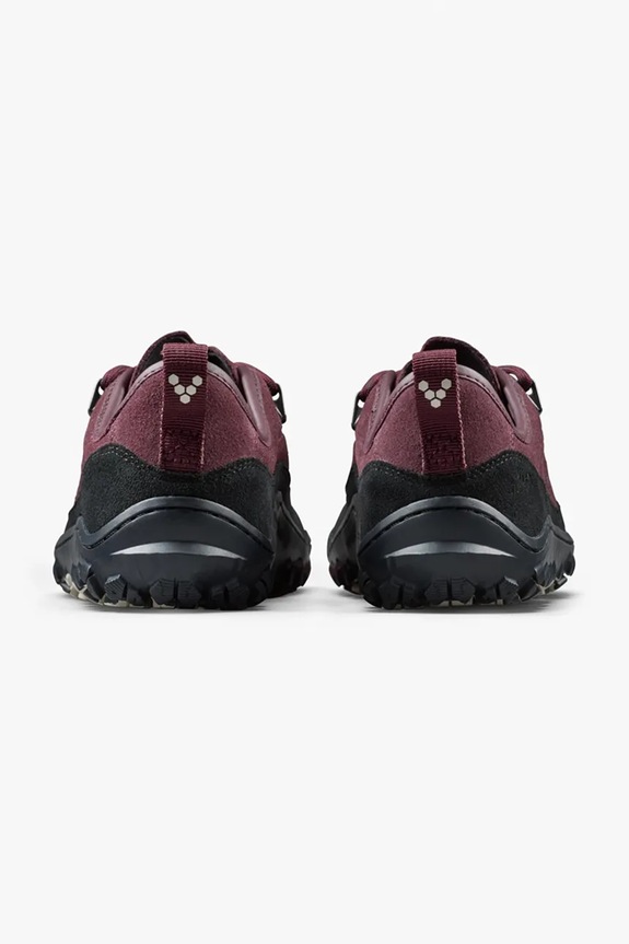 Obuwie Vivobarefoot półbuty trekkingowe damskie TRACKER LEATHER AT LOW 209624 bordowy