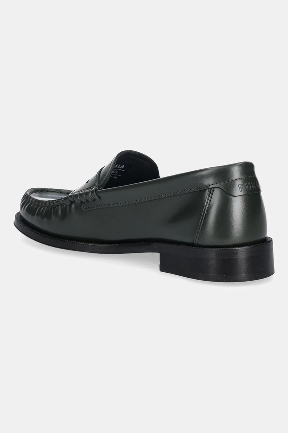 Încălțăminte Furla mocasini de piele College Loafer YK41FSN.T20000.4491S verde