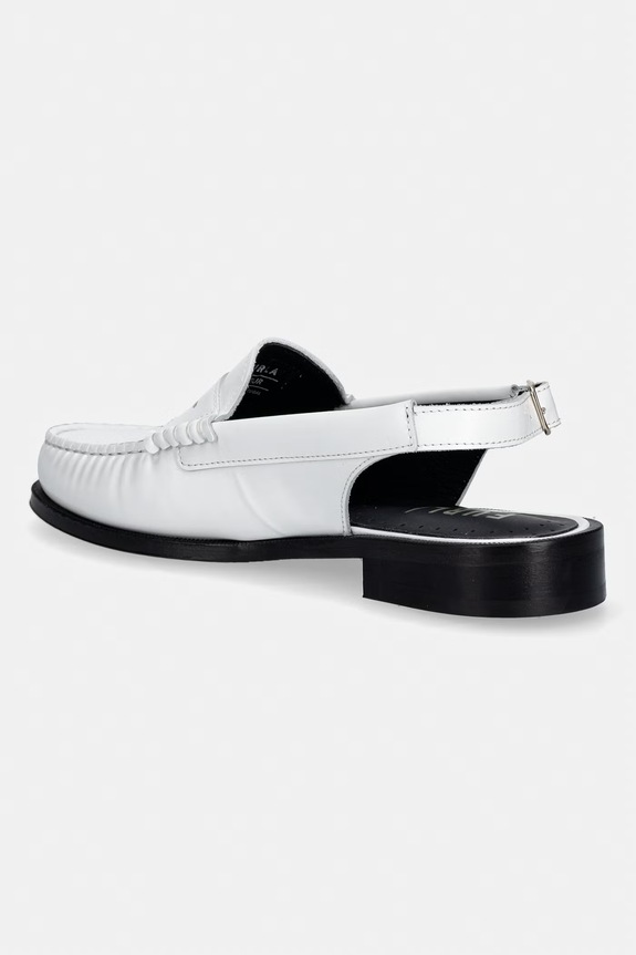 Обувь Кожаные мокасины Furla College Loafer YK55FCG.T20000.01B00 белый