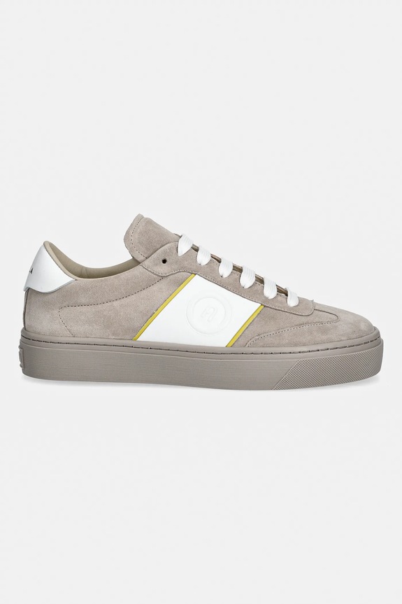 Furla sneakers din piele Enjoy Lace-Up Sneaker YK58ENJ.BX4394.4714S bej SS26