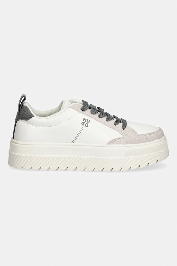 HUGO sneakersy Lyssa 50557899.353 biały SS26