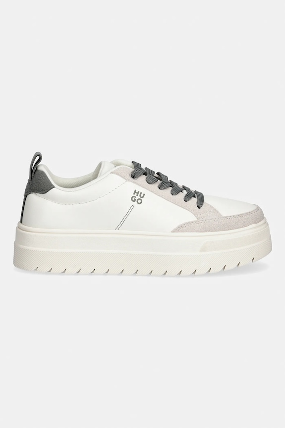 HUGO sneakersy Lyssa 50557899.353 biały SS26