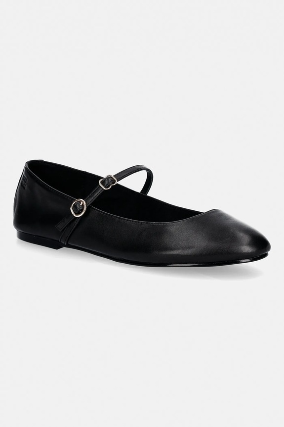 HUGO balerini de piele Tylia negru 50557751.001