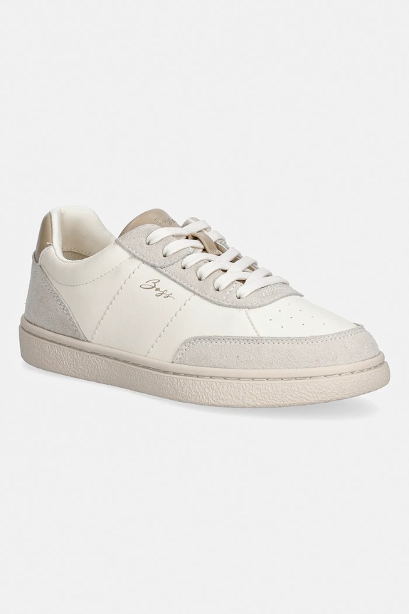 BOSS Orange sneakers Everlynn imitatie de piele intoarsa alb 50563385.122