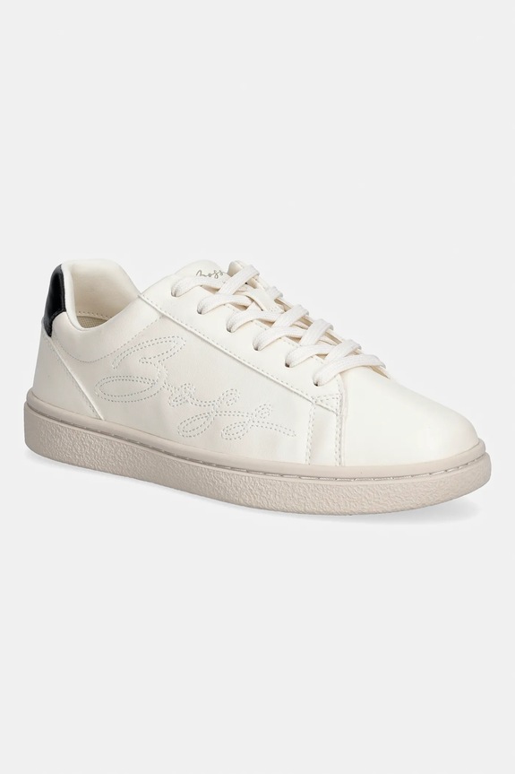 BOSS Orange sneakersy Everlynn imitacja skóry licowej biały 50563441.100