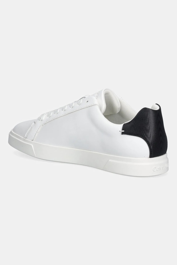Scarpe Calvin Klein sneakers LOW PRO CUP LACEUP LTH MOIRE HW0HW02845 bianco