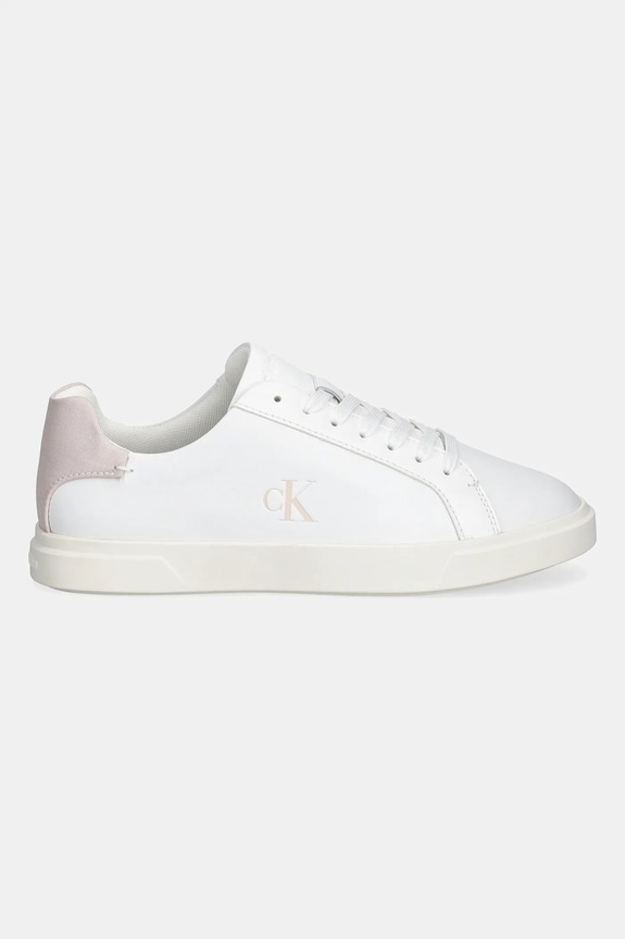 Calvin Klein sneakersy LOW PRO CUP LACEUP LTH MOIRE HW0HW02845 beżowy SS26