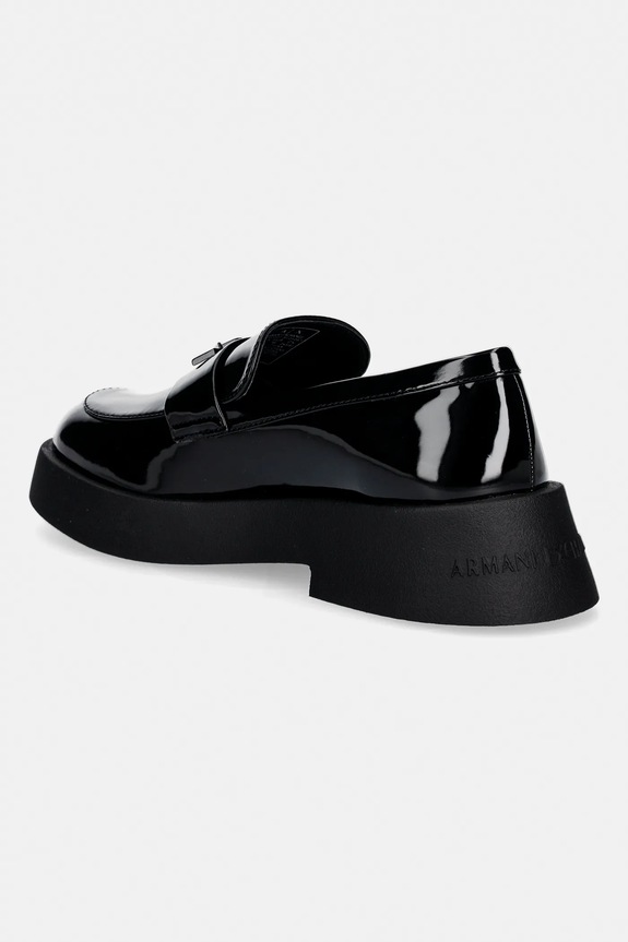 Încălțăminte Armani Exchange mocasini XW002207.AF21267.UC001 negru