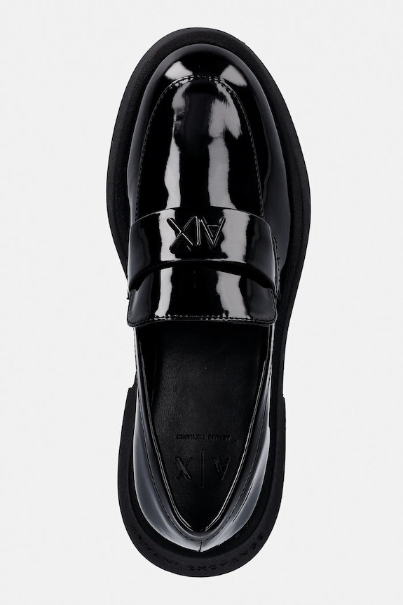 Armani Exchange mocasini negru XW002207.AF21267.UC001