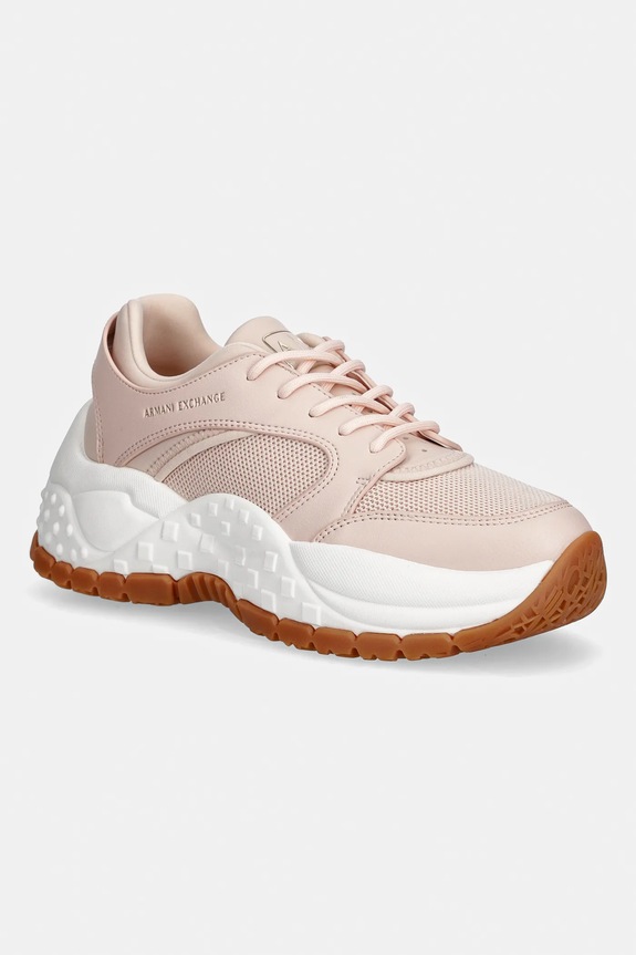Armani Exchange sneakers textil roz XW002227.AF21430.U4104
