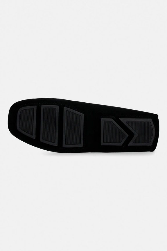 Calvin Klein mocasini din piele întoarsă SQUARE DRIVER SUEDE HW0HW02844 negru