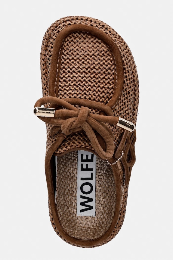 Naked Wolfe klapki Blizzard beżowy Blizzard.Tan.Raffia