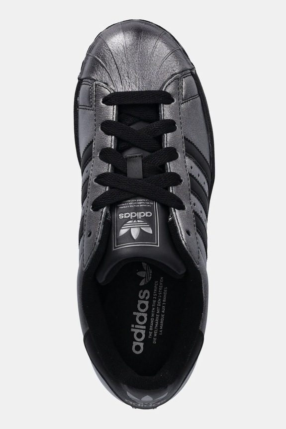 adidas Originals sneakersy skórzane Superstar II czarny IH1598