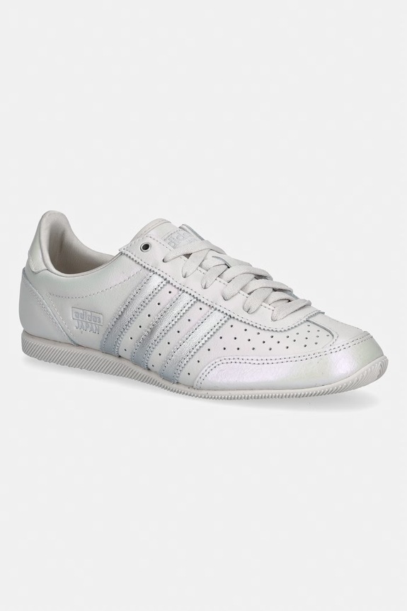 Kožne tenisice adidas Originals Japan ravni siva IH1605