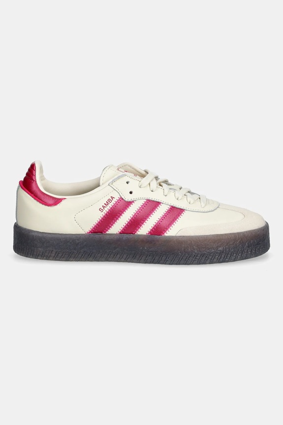 Kožne tenisice adidas Originals Sambae IH4042 bež SS26