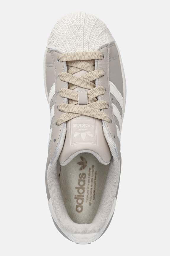 adidas Originals sneakers din piele Superstar II gri IH4145