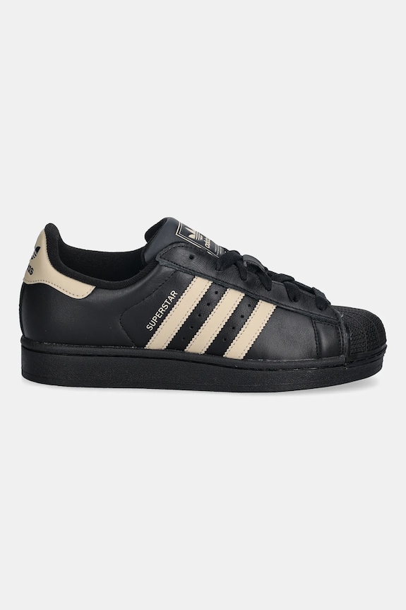Δερμάτινα sneakers adidas Originals Superstar II IH4173 μαύρο SS26