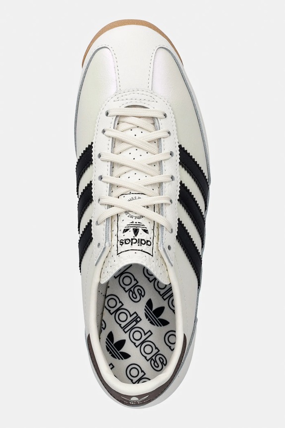 Шкіряні кросівки adidas Originals SL 72 Og бежевий IH9169