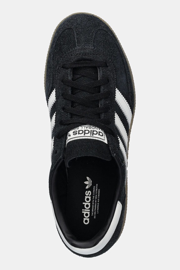 adidas Originals sneakers din piele întoarsă Handball Spezial Bold negru JR7438