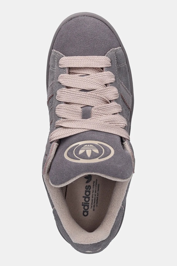 Σουέτ sneakers adidas Originals Campus 00s γκρί KI1532