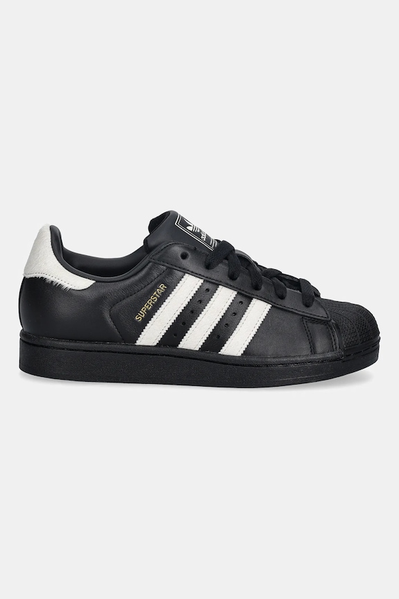 Δερμάτινα sneakers adidas Originals Superstar II KI3574 μαύρο SS26