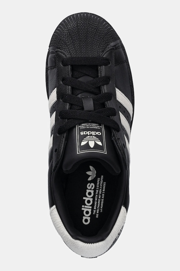 Δερμάτινα sneakers adidas Originals Superstar II μαύρο KI3574