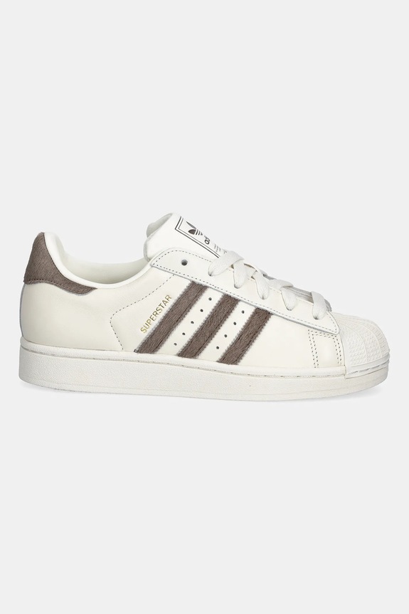 adidas Originals sneakers din piele Superstar II KI3575 bej SS26