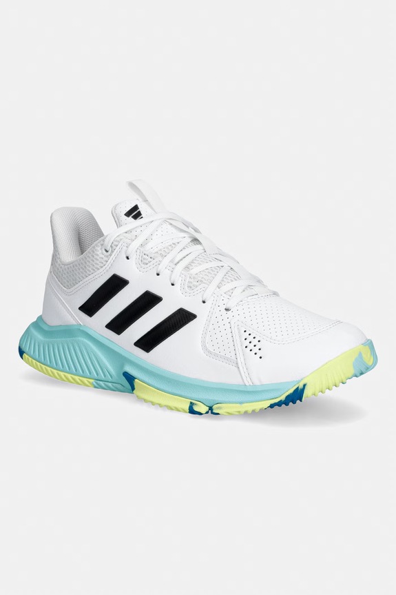 Αθλητικά παπούτσια adidas Performance Court Flight συνθετικό λευκό KJ4338