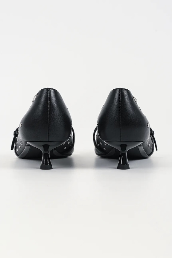 Încălțăminte Karl Lagerfeld stilettos de piele PASHA KL30106S.00S negru