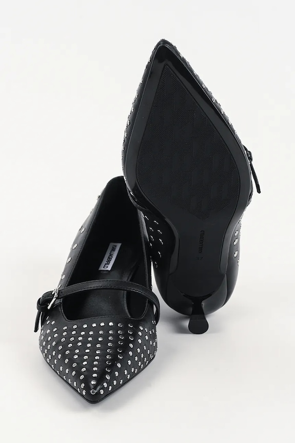 Karl Lagerfeld stilettos de piele PASHA KL30106S.00S negru