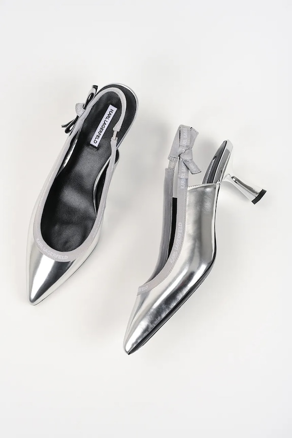 Karl Lagerfeld szpilki skórzane PANACHE KL30809.1MS