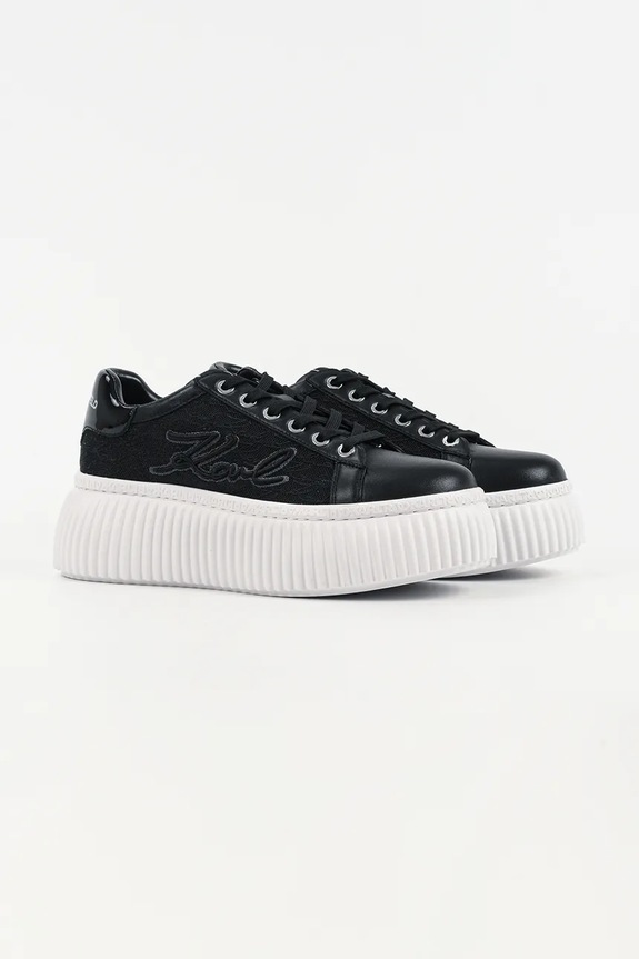 Karl Lagerfeld sneakers KREEPER LO KL42326.400 negru SS26