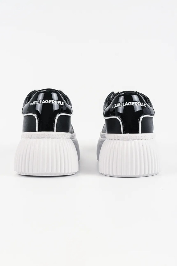 Obuwie Karl Lagerfeld sneakersy skórzane KREEPER LO KL42336T.000 czarny