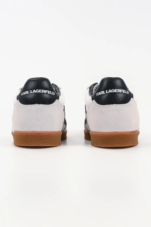 Încălțăminte Karl Lagerfeld sneakers din piele KANDIDATE KL63855.310 alb