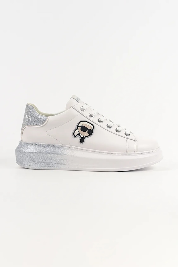 Karl Lagerfeld sneakers din piele KAPRI altele alb KL62530F.01S