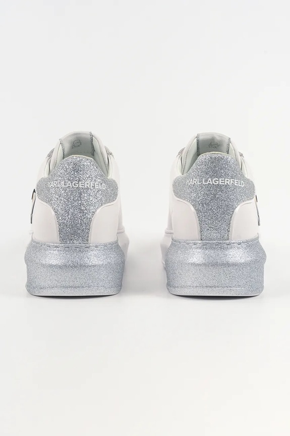 Încălțăminte Karl Lagerfeld sneakers din piele KAPRI KL62530F.01S alb