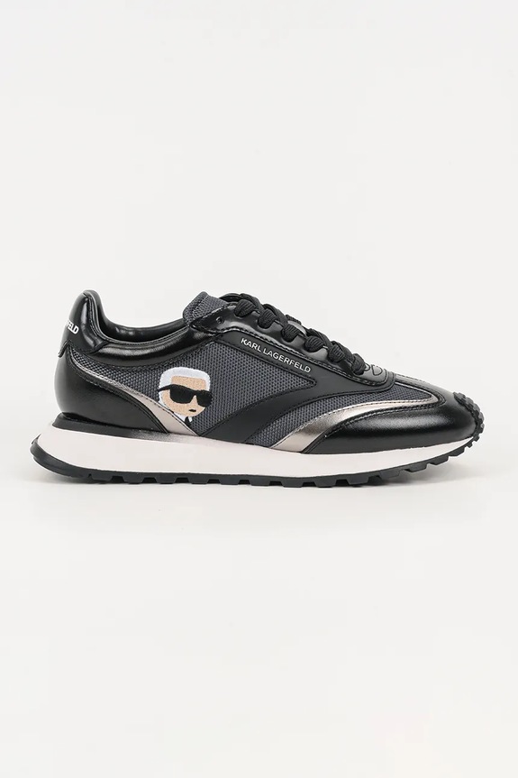 Karl Lagerfeld sportcipő KAIRO NFT nappa bőr fekete KL61130N.400